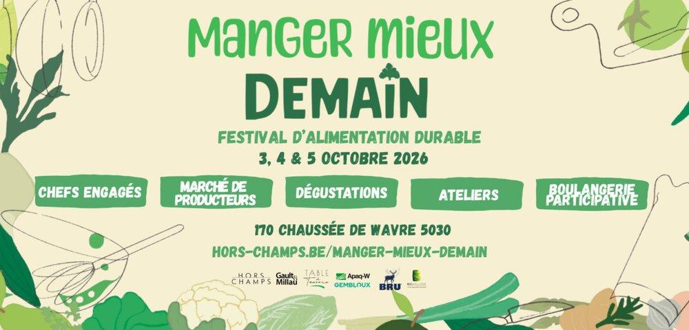 Manger (Mieux) Demain — Festival de l'alimentation durable