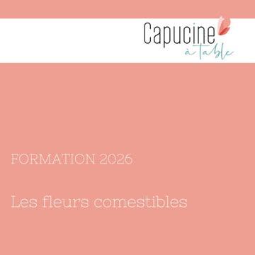 Les inscriptions sont ouvertes ! 

Une formation en 8 modules techniques et pratiques pour découvrir les fleurs comestibles, apprendre les gestes et les variétés, apprendre à transformer et utiliser les fleurs, pour une abondance de couleurs et de saveurs. 
Laissez-vous surprendre et vous émerveiller tout au long de la saison à mes côtés !

Aucuns pré-requis nécessaires
Groupe limité à 10 personnes - Lien d'inscription en bio

#capucineatable #productionlocale #productionecologique #fleurscomestibles #herbesaromatiques #formation #lesmainsdanslaterre
