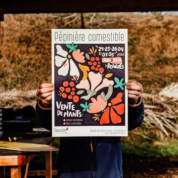 🌼PORTES OUVERTES 🌼

J-4 ! Venez découvrir la ferme florale, venez sentir, venez goûter, venez juste profiter... Plus de 150 variétés d'herbes aromatiques et de fleurs comestibles (certifiées bio) sont prêtes pour vous, et n'attendent que de rejoindre vos jardins...

Entrée libre
Vendredi 24/04 - Samedi 25/04 - Dimanche 26/04 - Vendredi 01/05
10h-17h

Samedi, vous aurez le plaisir de pouvoir déguster des petites mises en bouche @maloma.comptoir 😍

Partagez en masse, on a commandé le soleil !

📸@meggan.fouettmagic 

#capucineatable #portesouvertes #herbesaromatiques #fleurscomestibles #pepinière #pepinierecomestible #pépinièrebiologique