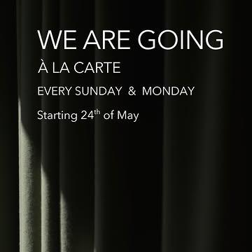 After listening to your feedback, we have decided to bring “À La Carte” to Harvest. 
Soon, starting the 24th of May, A la carte dinner on Sunday and Monday will be the new normal!
Our tasting menu will be limited to Thursday, Friday and Saturday.
Same energy, different dynamic.

See you soon!

#antwerp #restaurat #dinner