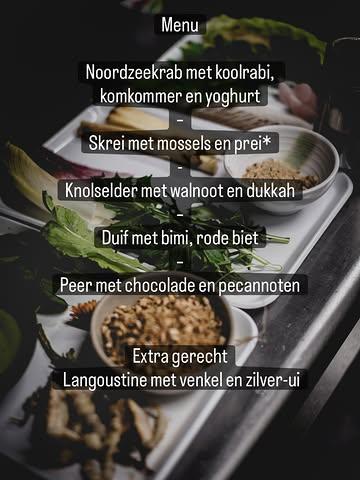 Wie komt deze menu proeven 😋
Wij hebben nog enkele enkele plaatsen vrij op vrijdag en zaterdag.

Reserveer:
https://hetvliegendtapijt.be/reserveren/
Bel 056 22 27 45