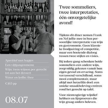 Boek op de internationale dag van de sommelier je tafeltje voor ons event met de sommeliers 8/7

Er zijn nog 8 plaatsen beschikbaar dus aarzel niet en boek je plaatsen🥂

Reserveren via
https://hetvliegendtapijt.be/reserveren/

@frank_devos666 @desmetnl3 @felixfrancois_