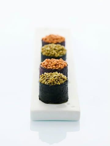 Great taste is essential, but texture contrasts elevate every bite into a complete sensory experience ⭐️⭐️

Flavours of cucumber, radish, red shiso & sesame blended into a vibrant bite to start your meal 💚

#vrijmoed #gent #michelinguide #gaultmillau #bestvegetablesrestaurants