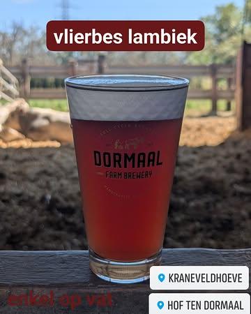 Testje: hebben we 2 kg vlierbessen 10 maanden laten macereren op 60 liter 4 jaar oude lambiek. het resultaat is nu te proeven op de kraneveldhoeve en bij ons, op hof ten dormaal

#lambic #hoftendormaal #kraneveldhoeve #farmbrewery #spontaneousfermentation