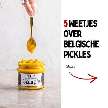 5 weetjes over Belgische Pickles. 
Wil je nog iets weten? Vraag het in de comments! 😁
