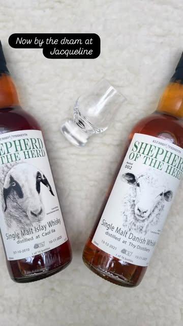 Blij de om deze 2 eerste zeer exclusieve bottelingen van Shepherd of the herd te kunnen aanbieden in Jacqueline. Vanaf donderdag op onze whiskykaart. #whisky #klubb23 #independentwhisky #boechout