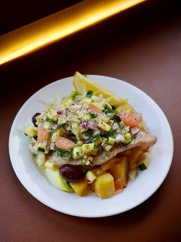 Sébaste grillé, sauce vierge, pamplemousse, fenouil, kalamata 👉 midi & soir en ce moment 🌞