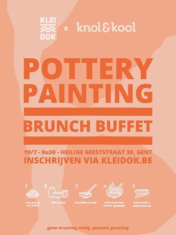 Volgende week zijn het de Gentse Feesten al (Wablief? Ja, wij waren ook verschoten) En wij hebben een top idee! Kom GF25 gezellig inzetten met een brunchbuffet en een prachtig zelf geschilderd servies. 
Dat gaat jullie gegarandeerd kweet-nie-hoeveel deugd doen. Geloof ons maar ;) 

🗓️19/07 - 9u30
📍Knol&Kool: Heilige Geeststraat 30, Gent
📋inschrijven via kleidok.be

Tot dan! 

#potterypainting #keramiek #workshopgent #klei #pottenbakken #metime #creatief