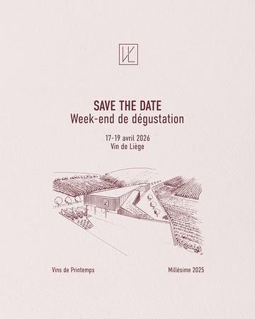🍷 Week-end de dégustation - Vins de Printemps

Du 17 au 19 avril, nous vous invitons au chai pour découvrir les premiers vins du millésime 2025

Au programme :
• dégustations gratuites 🍷
• visites du chai
• petite restauration le vendredi 
• bar ouvert tout le week-end

Plusieurs nouveaux millésimes 2025 seront présentés pour la première fois :

Narcisse 2025
Notes Blanches 2025
Les Agapes 2025
Alibi 2025
+
Abrupte 2023 (Crémant)
Contrepoint 2023 (vin orange), pour la toute première fois en dégustation.

Et surtout…
🍷 un tout nouveau vin rouge, dévoilé début avril et présenté en avant-première lors de ce week-end.

Afin de nous aider à organiser au mieux le week-end, nous vous invitons à vous inscrire gratuitement via le lien en bio.

#vindeliege #vinbio #vinsbelges #dégustation
