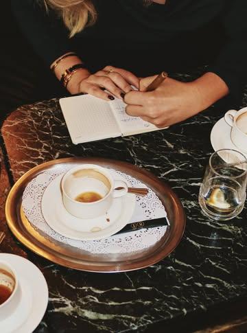 The real nightcap: writing it all down.
.
.
.
.
.
.
Photography @ambervanbossel 
Creative direction @lespetitespestes 
Setdressing @studio.stories