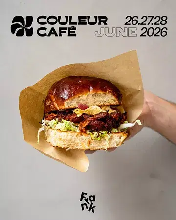 @couleurcafefestival 🌶️

We're bringing the KOREAN CUBANO.

Slow-cooked & smoked Korean pork.
Homemade Hawaiian bun.
Kimchi.

Veggie version too 🌱

26–28 June.
See you there.