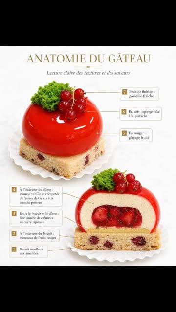 La fraise de Graux sublimée dans notre nouveau dessert  #patisserewilmot #nouveauté