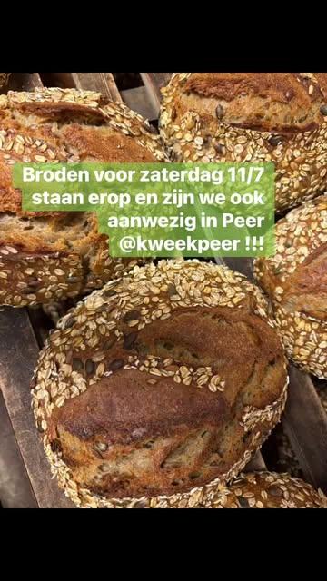 Broden 11/7 staan online 
We zijn ook aanwezig op Kweekpeer in Peer !!