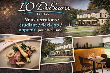 Afin de renforcer notre équipe, nous sommes à la recherche d’un étudiant, d’un flexi-job ou d’un apprenti pour la cuisine.