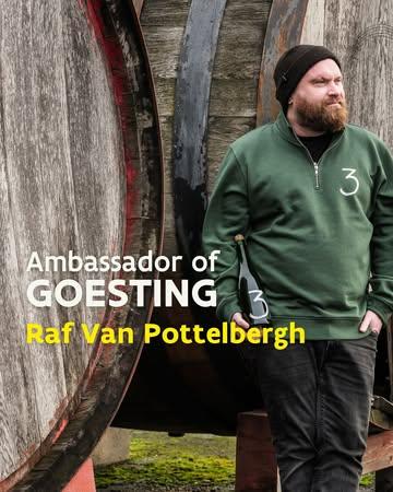 Toerisme Vlaanderen vernieuwt het culinaire ambassadeurscollectief ‘Ambassadors of GOESTING’ om Vlaanderen wereldwijd sterker te positioneren als gastronomische topregio. Met 22 leden en een ambitieus internationaal programma wil Vlaanderen zijn culinaire identiteit krachtig uitdragen. Bekende namen uit de culinaire wereld zetten daar de komende jaren mee hun schouders onder. Onze eigen Raf Van Pottelbergh sluit zich aan bij dit initiatief als geuze-ambassadeur. Lees meer over het initiatief https://www.visitflanders.com/nl/goesting.

Visit Flanders is renewing its culinary ambassador collective, Ambassadors of GOESTING, to strengthen Flanders' position as a top gastronomic region worldwide. With 22 members and an ambitious international programme, Flanders aims to powerfully promote its culinary identity. Well-known names from culinary Flanders will be putting their shoulders to the wheel in the coming years. Our very own Raf Van Pottelbergh will be joining this exciting intiative as gueuze ambassador. Read more about it via the link in bio.