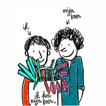 “Ik ken mijn boer” 

Een prachtige campagne die tot stand kon komen dankzij een prachtige community. Eerst voor onze eigen boerderij en daarna, met steun van @stadgent, ook voor andere boerderijen en hun community in en rond Gent. 

Eerst was er een idee, dan de creativiteit van grafisch ontwerper @saskiarogge en dan de liefde van een gedreven team vrijwilligers dat de hele campagne uitrolde (in hun vrije tijd!).

‘Ik ken mijn boer’ ontvouwde zich voor onze boerenogen tot een succesverhaal. We staan erbij en we kijken ernaar, met bijzonder veel dankbaarheid. Benieuwd naar dat wat nog komen zal. 

Santé 🥂 ! Op elkaar leren kennen 🥰. 
De boeren van Plukboerderij GRONDIG 

#supportlocal #duurzamelandbouw #bettertogether #communitysupportedagriculture @ikkenmijnboer @gentklimaatstad