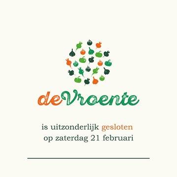 Tijdens het weekend van 21 februari trekken we samen met iedereen van van de 3 Vroente-boerderijen op ons jaarlijks Vroenteweekend. Op zaterdag 21 februari zal de winkel daarom uitzonderlijk gesloten zijn. 

Plan je bezoek eens op vrijdag of kom na het weekend langs, dan ontvangen we je helemaal opgeladen en vol inspiratie! 😊