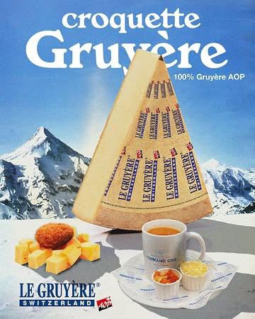 🧀🧀🧀 COLLAB 🧀🧀🧀 with @fromagesdesuisse & @gruyere_aop - Cheesy croquette 100% Gruyère AOP ! With or without our delicious onions soup, topped with grated gruyère AOP 🤤💥 Available untill 24/11 🫡