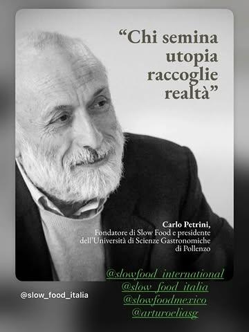 #ingredientsdumonde #slowfood #carlopetrini 

  Triste jour pour tous nos Amis artisans et producteurs du @slowfood_international que ce soit en Italie ou au quatre coins du Monde. @carlo.petrini était un visionnaire qui a su rassembler et nous transmettre des terroirs inestimables et des rencontres magnifiques, que nous continuerons à soutenir et à transmettre au travers du travail de nos Chefs et Cheffes. 

  Toutes nos condoléances à @edie.mukiibi et les équipes de @slowfood_international 
🤍🙏🙏🙏🙏🙏🤍