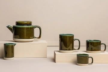 ⚡️ NEW NEW NEW ⚡️

We’re happy to introduce this beautiful new Kinta color, Seaweed to our collection. Discover the stylish teapots and matching cups, available in three different sizes—perfect for elevating every tea moment 💛

“All our products are made with care for the planet and the people – ensuring that everyone involved works for a fair wage and under good working conditions. We prioritize timelessness above trends, and carry out poetic designs that are made to last.”

@mykinta 
#teaware #faitrade #substainable