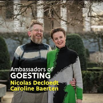 @carolinebaerten & @nicolasdecloedt.chef are incredibly honored and grateful to be once again part of @goestinginflanders .
A collective of culinary ambassadors carefully selected by @visitflanders and true food journalists. 

Together with an amazing group of passionate chefs, brewers, farmers and artisans we will represent our centuries-old culinary heritage through a forward-looking lens. 
Ancient artisanal techniques go hand in hand with a gastronomy that advocates for a regenerative food system. 

#goestinginflanders

Photo credits @pieterdhoop