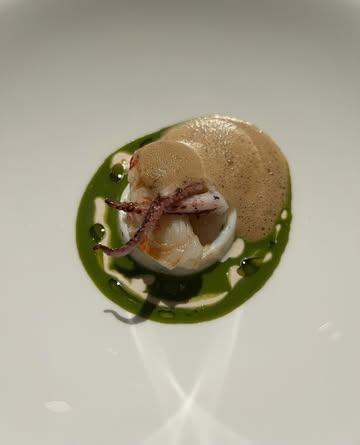 At the top of @faubourg21.hotel sits @chaga.restaurant, an address that is truly worth the visit.

Led by chef @lejeune_kevin, the cuisine is technical and precise, with Robata, a traditional Japanese barbecue, bringing a distinctive culinary signature. The flame cooking is perfectly controlled and executed with great rigor, delivering clean textures and clear, straightforward flavours in a very disciplined and carefully crafted approach.

The pigeon I had here was the best I have ever eaten in my life. The meat was remarkably tender, with a depth of flavour and a level of cooking that reflect outstanding mastery of execution.

Around him, a wonderful team supports this vision with a very sharp and well-organized service, almost clinical in its precision, while remaining naturally warm and welcoming.

The 7-course Omnivore menu offered a coherent and beautifully built experience that I will not forget.

A 5-course menu as well as a vegetarian menu are also available.

📍Avenue Marnix 21, 
  1000 Brussels