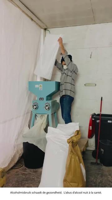 No crush, no beer. Cracking the grain exposes the starches inside, which will later convert into the sugars that feed fermentation.