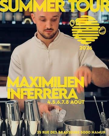 Réservations ouvertes pour le 4,5,6,7,8 Août. 

Pendant cette résidence chez Petit Pays, Max prend les boissons en main à 100 %. Cocktails, softs et vins de zinzin au programme.
Ça va me faire bizarre de retravailler avec un copain, mais surtout… on va bien se marrer.

Même système que d’habitude avec paiement à l’avance, sauf que cette fois il y a un sommelier de fou pour le même prix. Cadeau.

Via petitpays.be