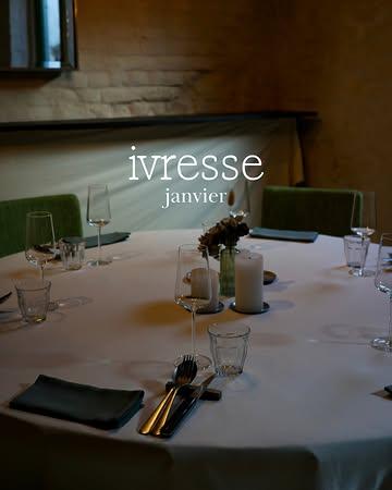 La première carte de l'année est sortie, élaborée avec des produits locaux de qualité, en accord avec la saison.⁠
⁠
A déguster en menu 5 services ou à la carte, on vous laisse choisir !⁠
Bookez votre soirée par téléphone ou via le lien en bio, premier service ce jeudi soir.