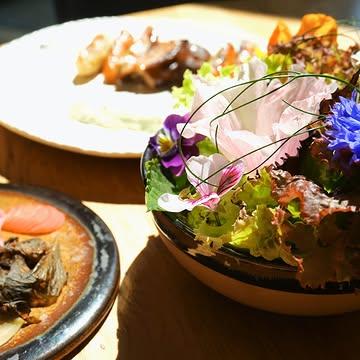|DISH|
Jardin sur braise.
Garde manger préservé.
Cadeau du potager.
ㅤ
Inspiré des 'ssam lors de barbecue coréen, cette assiette ludique rassemble en elle toutes nos valeurs.
La saisonnalité, l'étroite collaboration avec nos maraîchers, la célébration de la nature, la préservation, l'amusement et les voyages.
ㅤ
Le principe du jeu: Enrober un morceau de légume grillé et laqué dans un pousse de votre choix, y ajouter un élément préservé, une touche de gribiche, et engloutir le tout!
ㅤ
----
EN
Garden on embers.
Preserved pantry.
Gift from the garden.
ㅤ
Inspired by the 'ssam' of Korean barbecue, this playful plate embodies all our values: seasonality, close collaboration with our market gardeners, celebrating nature, preservation, fun, and travel.
ㅤ
The rule of the game: Wrap a piece of grilled and glazed vegetable in a sprout of your choice, add a preserved element, a touch of gribiche sauce, and devour it all.
ㅤ

#picking #pickingwildflowers #ceuillette #plantessauvages  #nowaste
#tabledeterroir
#gastronomie #merryrestaurant #liege #foodlover #gaultetmillaubelgium #gastronomieliege #fermentation #fermentationanturelle #fermentationstation