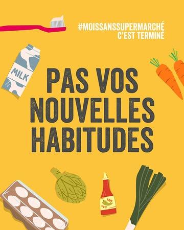 Un immense MERCI à toutes celles et ceux qui ont relevé le défi du Mois sans supermarché 💛

Vous avez été 185 participants à tester vos connaissances sur notre quiz 
Et vous avez été 6 à remporter un bon de 30€ à utiliser dans un commerce, une épicerie vrac, un magasin à la ferme ou une coopérative près de chez vous. De quoi continuer l’expérience… et peut-être finir par être totalement convaincu·e 

Mais surtout… vous avez prouvé une chose :
le Mois sans supermarché, ce n’est pas une contrainte, c’est une découverte ✨

🥕 Être curieux·se de tester une autre manière de faire ses courses
🌱 Découvrir des produits bien de chez nous et de saison
⚖️ Acheter la juste quantité
🤝 Soutenir l’économie locale
🫙 Passer au vrac et réduire ses emballages

Bref faire autrement, à son rythme, sans pression. Et si tu n’as pas encore osé… bonne nouvelle il n’est jamais trop tard pour essayer 😉

Dis-nous qu’est-ce que cette expérience t’a fait découvrir ?