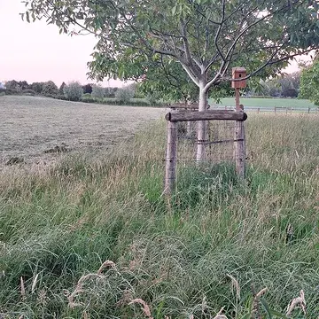 Avond op de boerderij. Intussen is het gras gemaaid, klaar om morgen binnen te halen en volgende winter te gebruiken als voeder voor onze dieren. Met onze excuses voor de liefhebbers van lang gras 😇. #avond #soir #evening #noche #abend