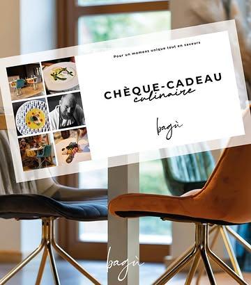 𝗖𝗛𝗘̀𝗤𝗨𝗘-𝗖𝗔𝗗𝗘𝗔𝗨 | 🎁 Et si cette année, vous offriez à papa bien plus qu’un cadeau… une expérience gourmande ?

Les chèques cadeaux 𝑩𝒂𝒈𝒖̀ sont disponibles : une invitation à savourer, découvrir et partager un moment d’exception autour d’une belle table.

Pour la Fête des Pères, offrez un instant bistronomique dont il se souviendra. ✨🍽️

📞 +32 498 48 68 07