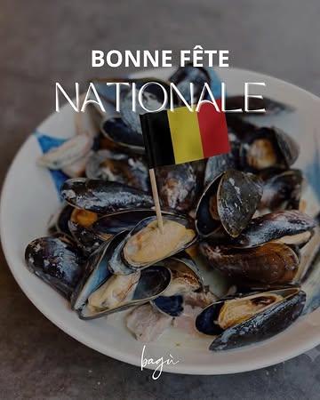 𝗝𝗢𝗬𝗘𝗨𝗦𝗘 𝗙𝗘𝗧𝗘 𝗡𝗔𝗧𝗜𝗢𝗡𝗔𝗟𝗘 🇧🇪 | Nous nous retrouverons dès ce mercredi pour vous servir toujours plus de saveurs.

𝗥𝗲́𝘀𝗲𝗿𝘃𝗲𝘇 𝘃𝗼𝘁𝗿𝗲 𝘁𝗮𝗯𝗹𝗲 :
📞 +32 498 48 68 07
🗓️ https://restaurantbagu.be/fr