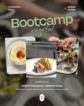 🌱 Bootcamp végétal 🫘

La cuisine végétale n’est plus une tendance.
C’est une révolution culinaire en marche.

Pendant 2 jours intensifs, venez :
✨ renouveler votre inspiration
✨ approfondir vos techniques
✨ explorer de nouvelles approches créatives

Au programme :
🥬 fermentation en cuisine
🍰 pâtisserie naturelle
🎨 dressage culinaire
🥗 cuisine crue
🌾 cuisine sans gluten

Une formation pensée pour les chef·fes, professionnel·les et passionné·es qui veulent faire évoluer leur pratique et répondre à la demande croissante pour une cuisine végétale moderne.

👩‍🍳 Avec @ariane_roques et @julesetgreen, cheffes en cuisine végétale et cofondatrices de @legumistes, formatrices à l’école @vertlatable près de Marseille.

📅 Mardi 12/05 & mercredi 13/05 – 9h à 17h

🤝 Deux jours pour apprendre, créer, partager et sortir de l’isolement de nos cuisines.

🔗 Infos et inscription via le lien en bio

#cuisinevegetale #formationcuisine #chefs #plantbased