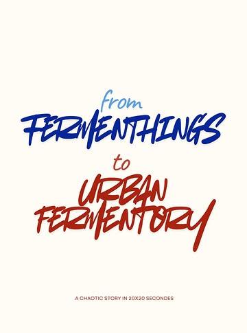 So last week i had the pleasure to do a pecha kucha organized by Rabad. 

A presentation in 20 pictures x 20 sec. A really challenging exercise that pushed me a bit out of my comfort zone. 

But out of it came a personal but powerful text about the transformation we are going through at Fermenthings. An exciting one for sure. 

Hopefully we can continue this story with all of you!