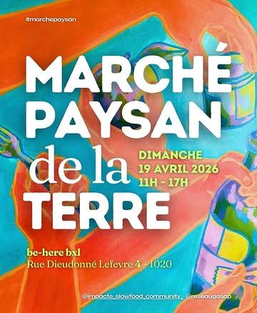 On sunday 19 of April we'll be at the Marché Paysan de la Terre. 

Some product of our cooperative can be pre-ordered on the e-shop of @reseaugasap and @impacte_slowfood_community_ 

Expect wonders from @fermenthingsbe @shadowreapers.food @nuufood.be and @malyce.hydromel 🥬🌶️🍘🥃

Eshop link in bio