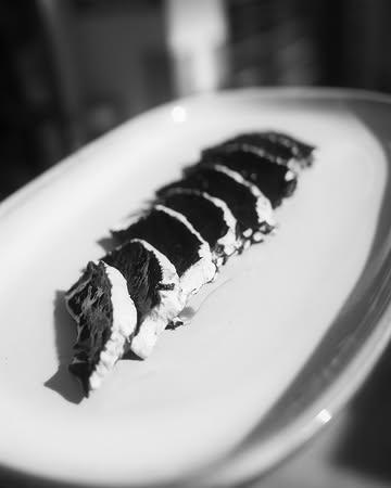 This is the tale of 150kg of beets from @seizoensmaak that became vegetable charcuterie and jerky. It wasn’t easy. It wasn’t quick. But the result? A meaty, smoky, umami-packed experience that’ll make you rethink what vegetables can do.

We didn’t invent this technique, that credit goes to Rich Shih and Jeremy Umansky, the geniuses behind Koji Alchemy. But we’ve spent years tweaking, testing, and perfecting it. And now, we’re sharing what we’ve learned—the long road, the mistakes, and the little victories that led us here.

This isn’t a recipe for the impatient. It takes a week of careful steps, a pile of equipment, and a willingness to embrace the process. But when you taste that first bite: rich, smoky, and impossibly meaty, you’ll understand why it’s worth it.

We’ve tried this with carrots, potatoes, sweet potatoes, and celeriac, but we always come back to beets. They hold their shape, take on flavor like a dream, and give that satisfying, almost meaty chew better than anything else.

How It’s Made (Long version on our wiki)

1. Cook the beets al dente, pressure cooker, 20 mins for medium-sized ones. Keep skins on.
2. Peel & smoke at 60°C for 2 hours for that deep, earthy flavor.
3. Cure in 2% salt for 2 days (vacuum-sealed for even penetration).
4. Inoculate with pure koji-kin (5g per 5kg), then ferment at 30°C, 90% humidity for 2 days—hanging in nets for the best texture.
5. Dehydrate at 40°C until they’ve lost half their weight.

it’s craftsmanship in every bite. We take humble beets and transform them into something bold, smoky, and unforgettable. A vegan charcuterie so rich, even meat lovers pause. It’s about patience, experimentation, and respect for the process, and now, we’re ready to share it with you.

Where to Find It:

For restaurants & chefs: We’re taking orders through e-mail

B2B partners: Available soon through @terroirist_bxl for wholesale.

Exclusive tastings: Featured at the Cantillon Dinner and our upcoming brunches

At our shop: Grab a jerky