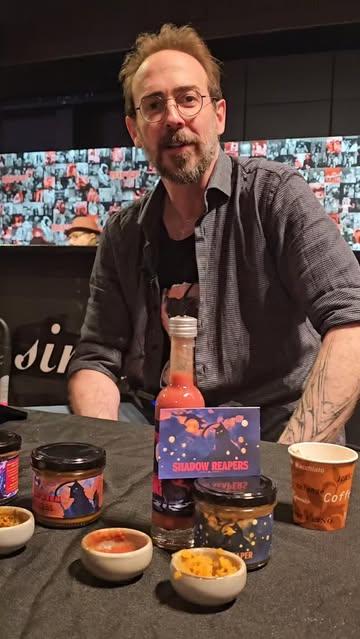 "Great taste, fire in the mouth" 
@shadowreapers.food @bifff_festival #spicyfood #local #brussels #belgique #spicysauce