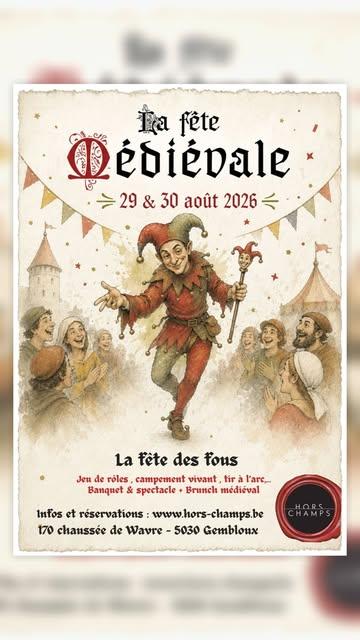 Rendez-vous les 29 & 30 août pour la 5eme édition de notre fête médiévale 🏰

Plus d’info en bio ⚔️🛡️