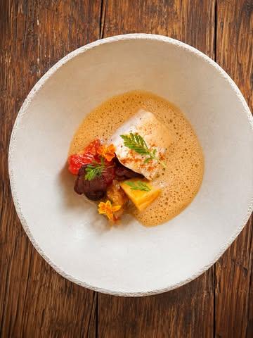 Rouget grondin, tomates du jardin et fenouil 👌

🍽️ @kimverbeke