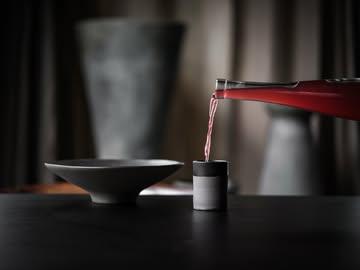 Fresh magnolia from our garden, infused into sake. Our favorite dessert pairing. Garden to glass, doesn’t get much closer than this. 🌸  #gardentotable #magnolia #season