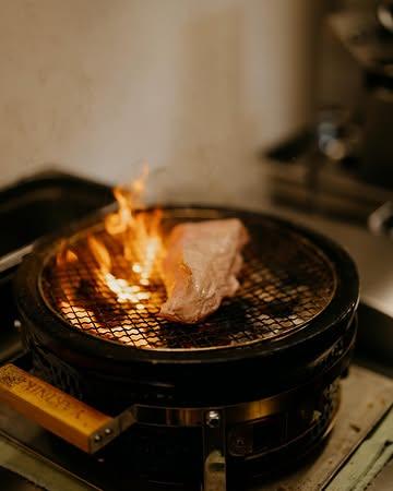 Notre veau de chez Sébastien grillé à la flamme, un pur délice ✨