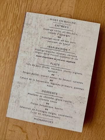 Un nouveau menu, construit au fil de la saison, des produits et des rencontres.

Une cuisine de précision, guidée par le goût et l’instant.

À découvrir dès mercredi midi.

👉Réservations via le lien en bio.