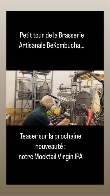 Petit tour de la Brasserie Artisanale BeKombucha…
Teaser sur la prochaine nouveauté : notre Mocktail Virgin IPA !

#kombucha #healthydrink #mocktail #madeinbelgium🇧🇪 #craftbeer #alcoholfree #ipa