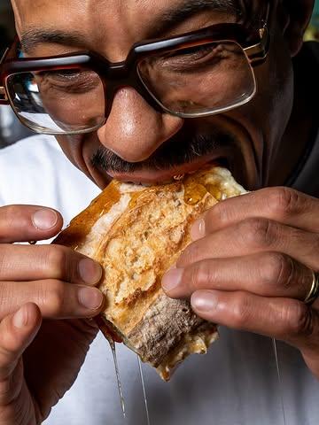 Guess who dropped by? 
The legendary Stijn Brands, famous photographer and house photographer @quitefrankly_deli 

Today, we took a field trip to our number one fan base @braboshandtattoo 

Shoutout to our man Etiene , the self-proclaimed hot honey connoisseur! We’re still trying to figure out how he manages to add hot honey to everything—even sandwiches! 

And let’s not forget the famous sandwich we serve “Hot honey”—it’s so good, it should probably get its own Instagram account! 

Big love to @braboshandtattoo for being are 1 fan in town! Keep being awesome, folks!
And of course Stijn Brands! @stijnbrandsphoto