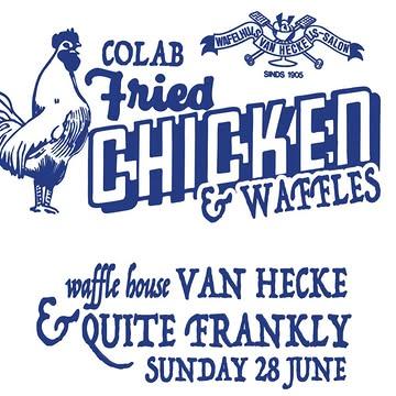 A collaboration unlike anything we’ve done before.

On Sunday, June 28, we’re bringing together two legends:

Van Hecke — Belgium’s oldest and most iconic waffle house, serving waffles since 1905 in Antwerp!

Quite Frankly — known for legendary fried chicken that has built a cult following.

Two classics. Two traditions. One day only.

We’re combining the best of both worlds for a unique collaboration that has never been done before. 
Expect an unforgettable pairing of historic Belgian waffles and next-level fried chicken & 100% halal

At Quite Frankly Deli
Sunday, June 28
Limited availability
Stay inn / 11:00 till 15:00

This is more than a special. It’s a meeting of legends.

@wafelhuis_vanhecke