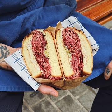 Our All-Time #1 Bestseller: The Pastrami Reuben

Some classics never go out of style. Our Pastrami Reuben has been our best-selling sandwich of all time—and for good reason.

House-made pastrami
Homemade toppings
Crafted sauces
Served on the finest bread we could find

Every sandwich is made with care, from start to finish. No shortcuts, just quality ingredients and incredible flavor in every bite.

If you haven’t tried our legendary Pastrami Reuben yet, now is the time. Come taste the sandwich that keeps our guests coming back for more.