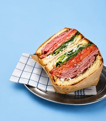 One of our Top 3 Best-Selling Sandwiches!
Turkey BLT sandwich 

Crafted with premium ingredients and made fresh to order, our Turkey BLT Sandwich is all about authentic flavor and quality you can taste.

We start with a soft, perfectly toasted brioche bread, layered with premium halal turkey bacon, juicy Coeur de Bœuf tomatoes, and crisp romaine lettuce. Every sandwich is finished with our rich, creamy mayo to create the perfect balance of freshness, crunch, and indulgence.

We believe that great food starts with genuine, carefully selected ingredients. That’s why we use fresh produce, premium-quality meats, and artisan-style bread to ensure every bite delivers exceptional taste.

Whether you’re stopping by for lunch or looking for your new favorite sandwich, our Turkey BLT is a must-try.