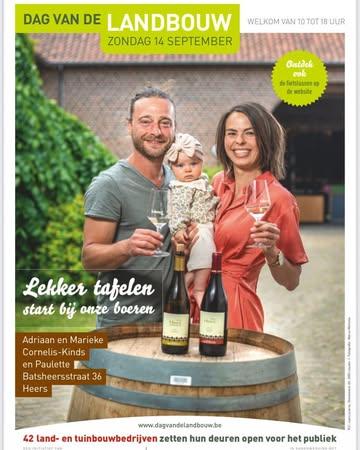 Welkom tijdens onze eerste deelname aan de landbouwdagen op 14 september!🍇